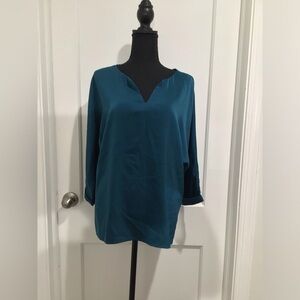 Blue long sleeve shirt